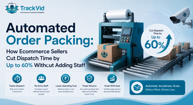 Automated Order Packing: How Ecommerce Sellers Cut Dispatch Time by Up to 60% Without Adding Staff