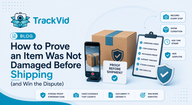 How to Prove an Item Was Not Damaged Before Shipping (and Win the Dispute)