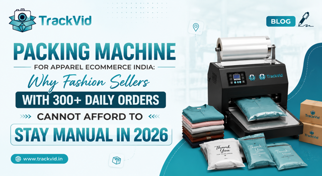 Packing Machine for Apparel Ecommerce India: Why Fashion Sellers With 300+ Daily Orders Cannot Afford to Stay Manual in 2026