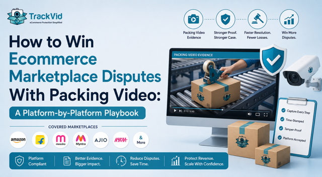 How to Win Ecommerce Marketplace Disputes With Packing Video: A Platform-by-Platform Playbook